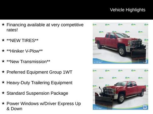 Used 2015 Chevrolet Silverado 2500 W/T AWD/4WD image 12