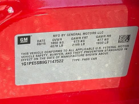 Used 2016 Chevrolet Cruze LT image 31