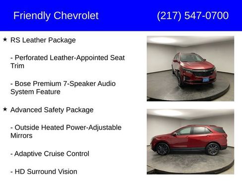 Certified 2024 Chevrolet Equinox RS w/ RS Leather Package AWD/4WD image 24