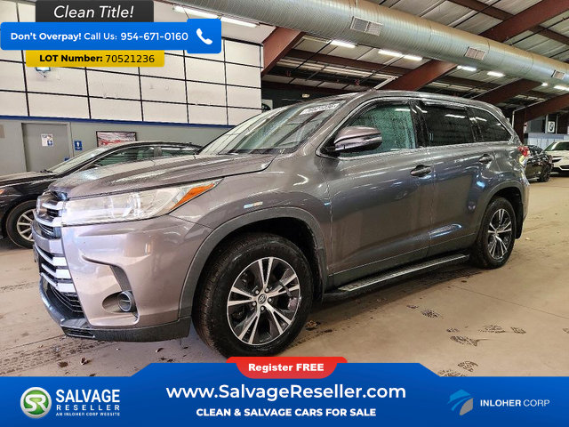 Used 2019 Toyota Highlander LE AWD/4WD image 1
