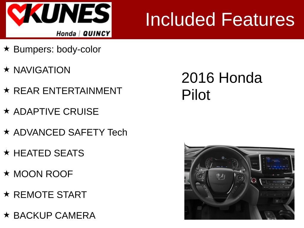 Used 2016 Honda Pilot Touring image 2