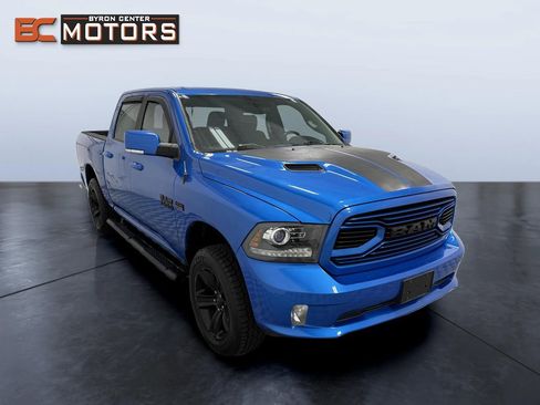 Used 2018 RAM 1500 Sport w/ Hydro Blue Sport Package AWD/4WD image 7