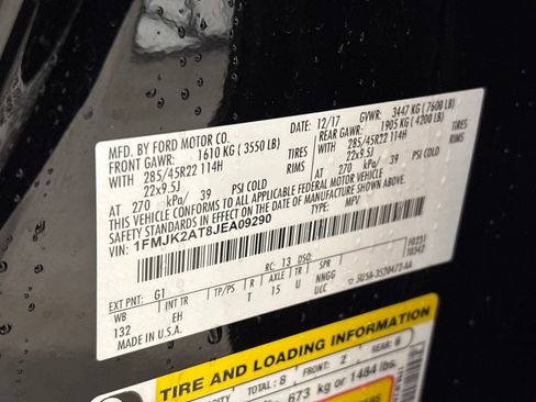 Used 2018 Ford Expedition Max Limited w/ Equipment Group 302A AWD/4WD image 13