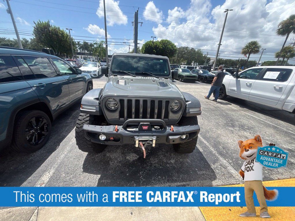 Used 2019 Jeep Wrangler Rubicon w/ LED Lighting Group AWD/4WD image 3