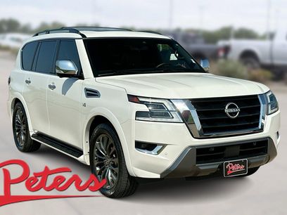 Used 2022 Nissan Armada Platinum w/ Captain's Chairs Package