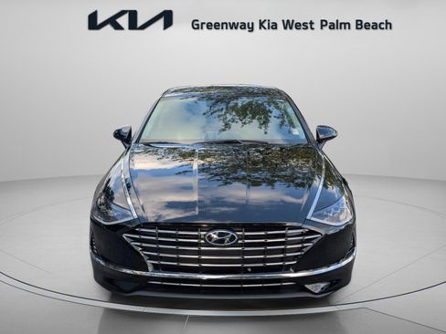 Used 2023 Hyundai Sonata Blue image 3