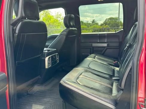 Used 2018 Ford F450 Platinum w/ Platinum Ultimate Package AWD/4WD image 11