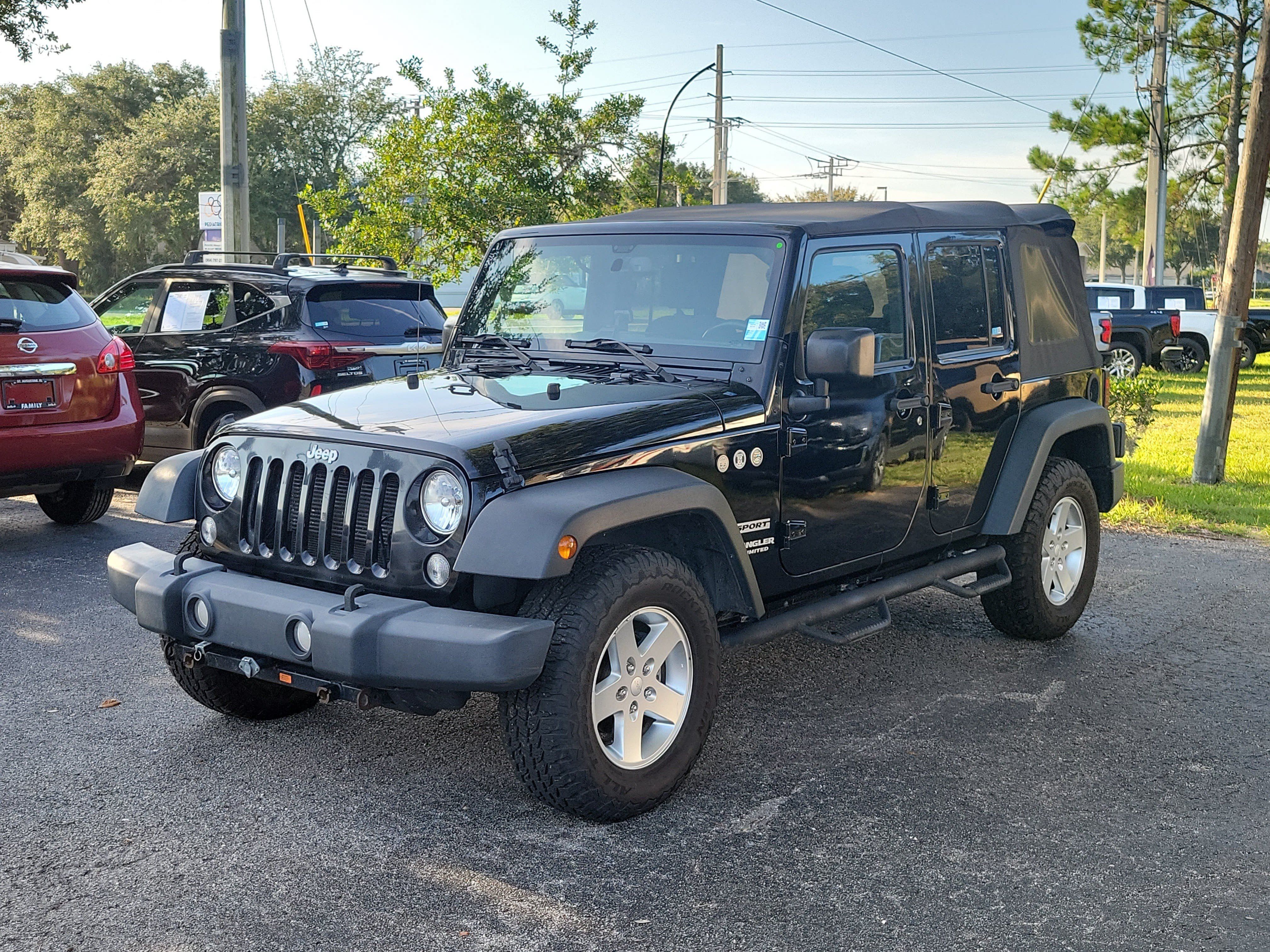 Used 2016 Jeep Wrangler Unlimited Sport w/ Quick Order Package 24S AWD/4WD image 3