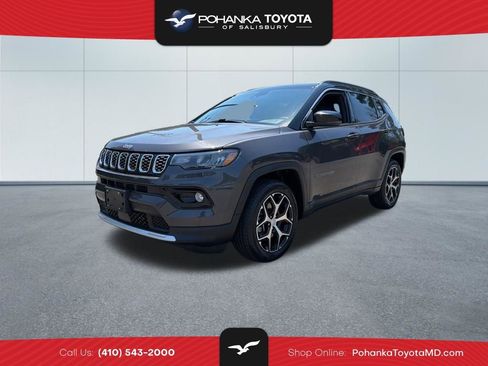 Used 2024 Jeep Compass Limited w/ Sun and Sound Group AWD/4WD image 1