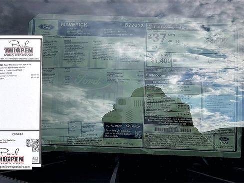 New 2025 Ford Maverick XL w/ Equipment Group 101A image 14