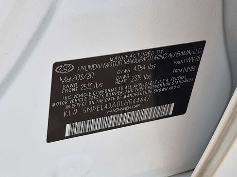 Used 2020 Hyundai Sonata SEL w/ Cargo Package FWD image 35