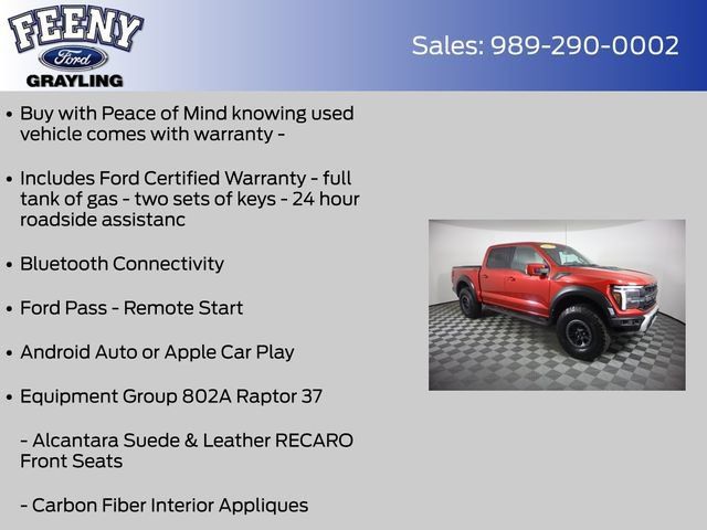 Used 2024 Ford F150 Raptor AWD/4WD image 8