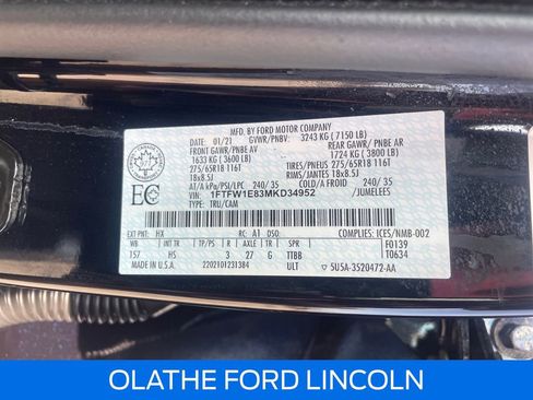 Used 2021 Ford F150 Lariat image 26