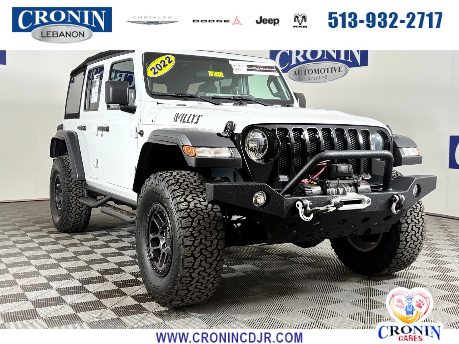Used 2022 Jeep Wrangler Unlimited Sport AWD/4WD image 1