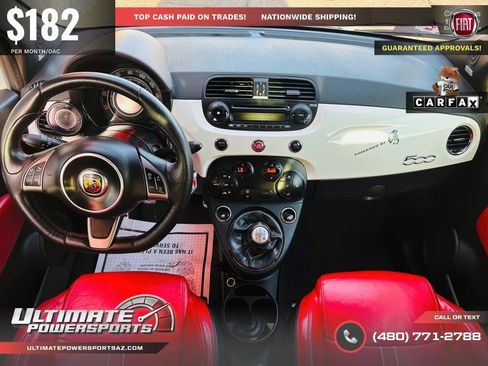 Used 2012 FIAT 500 Abarth w/ Safety & Convenience Pkg FWD image 19