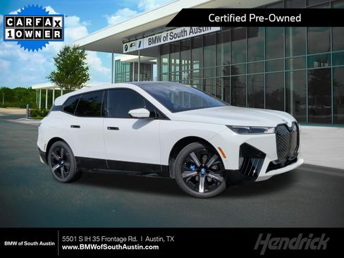 Used 2024 BMW iX xDrive50 w/ Premium Package AWD/4WD image 1