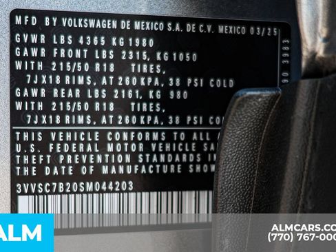 Used 2025 Volkswagen Taos SE FWD image 56