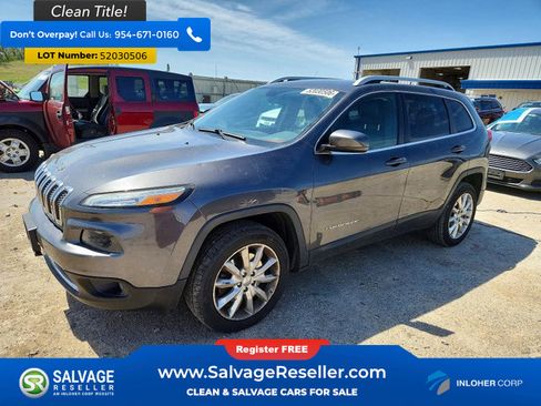 Used 2016 Jeep Cherokee Limited FWD image 1