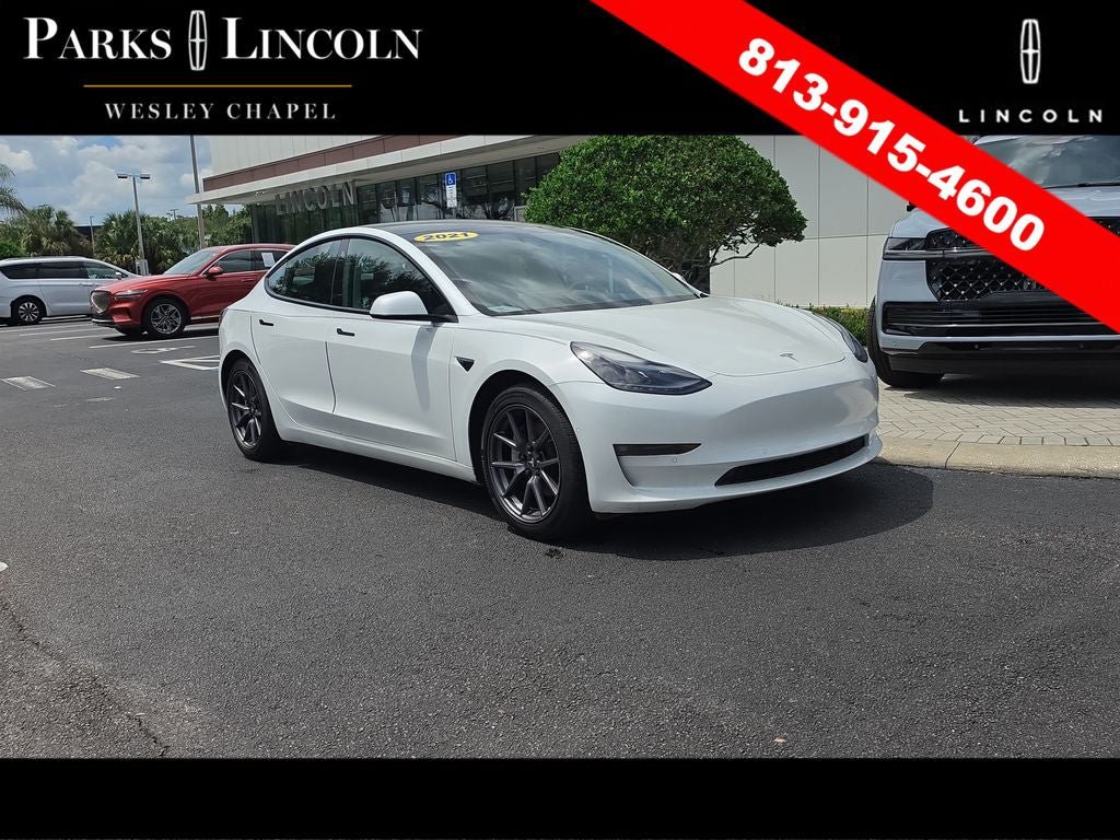 Used 2021 Tesla Model 3 Long Range AWD/4WD image 1