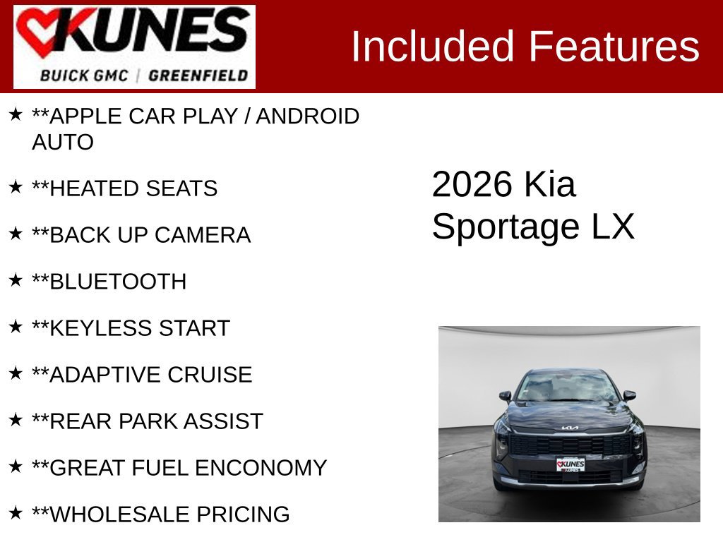 Used 2026 Kia Sportage LX FWD image 2
