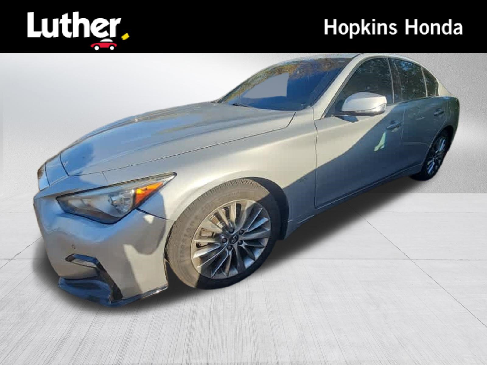 Used 2018 INFINITI Q50 Luxe w/ Essential Package (3.0T Luxe) AWD/4WD image 1
