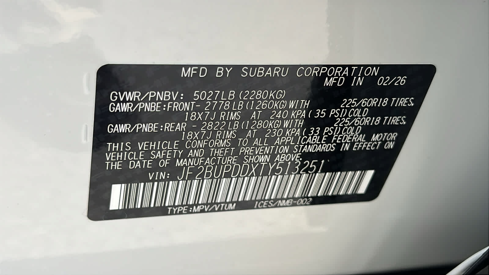 New 2026 Subaru Outback Limited AWD/4WD image 30