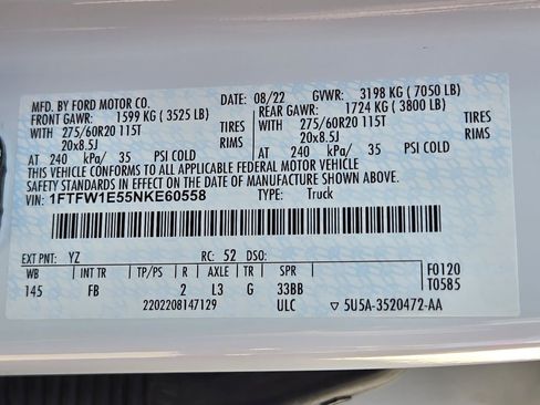 Used 2022 Ford F150 XLT w/ Equipment Group 302A High image 32