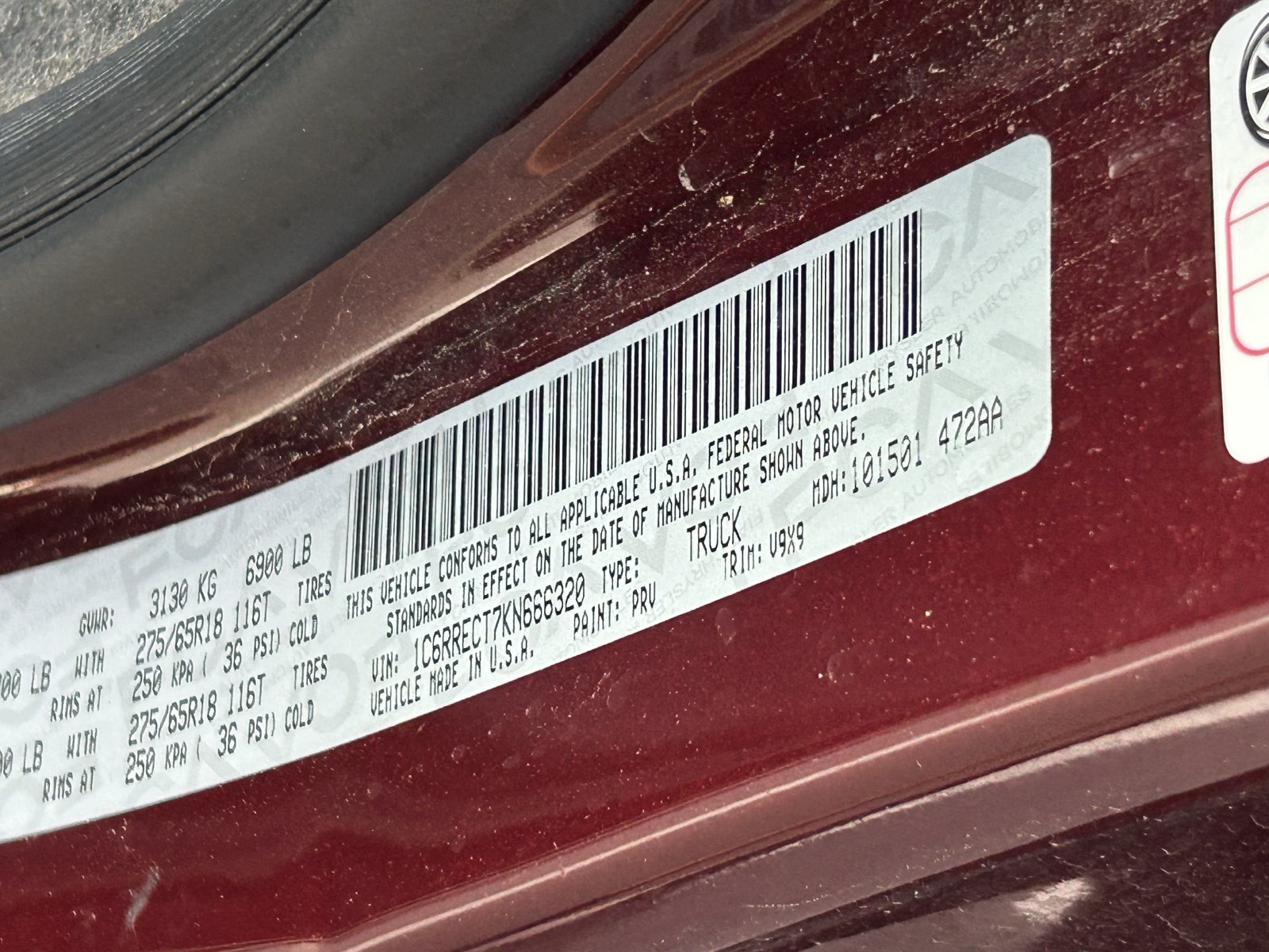 Used 2019 RAM 1500 Tradesman RWD image 15