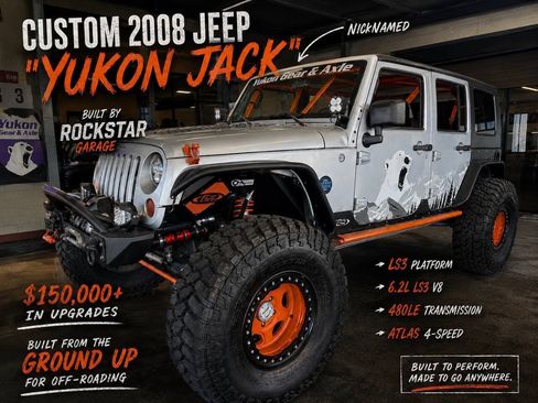 Used 2008 Jeep Wrangler Unlimited X w/ PWR Convenience Group AWD/4WD image 1