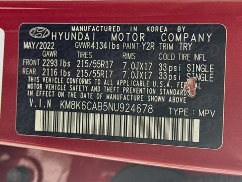 Used 2022 Hyundai Kona SEL AWD/4WD image 40