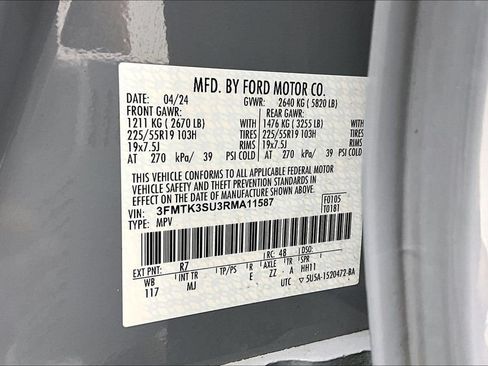 Certified 2024 Ford Mustang Mach-E Premium AWD/4WD image 35