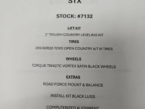 Used 2025 Ford F150 STX w/ Equipment Group 200A AWD/4WD image 2