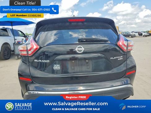 Used 2015 Nissan Murano Platinum w/ Platinum Technology Package AWD/4WD image 8
