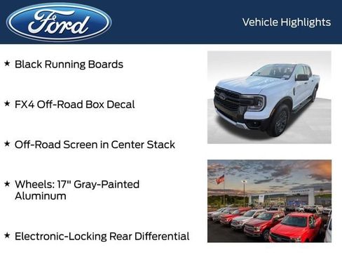 Used 2025 Ford Ranger XLT w/ FX4 Off-Road Package AWD/4WD image 12