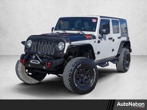 Used 2010 Jeep Wrangler Unlimited Sahara w/ Trailer Tow Group image 1