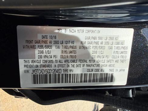 Used 2016 MAZDA CX-9 Grand Touring FWD image 32