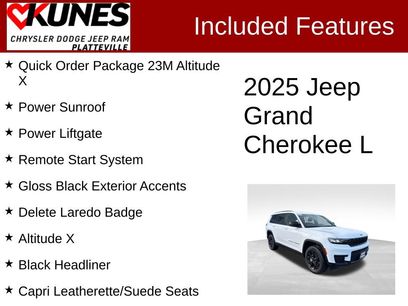 New 2025 Jeep Grand Cherokee L Altitude