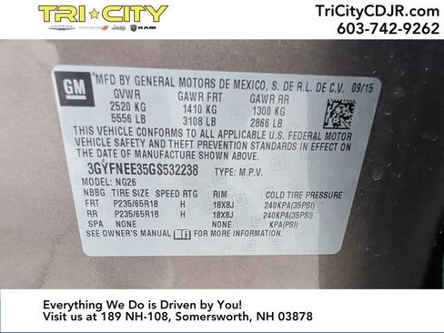 Used 2016 Cadillac SRX Luxury w/ Driver Awareness Package image 33