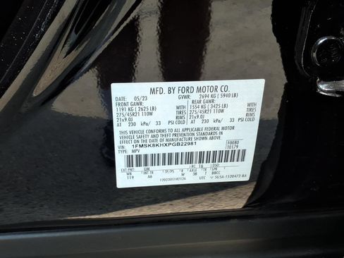 Certified 2023 Ford Explorer ST-Line w/ Class IV Trailer Tow Package AWD/4WD image 32