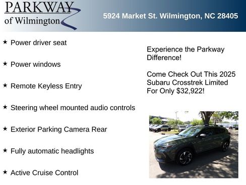Used 2025 Subaru Crosstrek 2.5i Limited w/ Crosstrek Mirror Package image 6