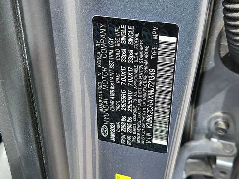 Certified 2021 Hyundai Kona SEL w/ Cargo Package image 35