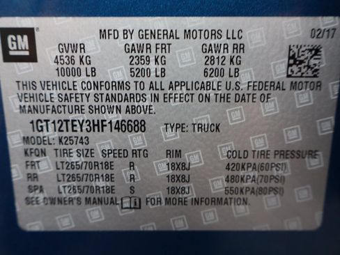 Used 2017 GMC Sierra 2500 SLT w/ Duramax Plus Package AWD/4WD image 45
