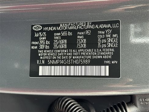 New 2026 Hyundai Santa Fe SE image 25