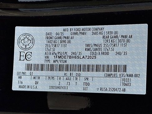 Used 2025 Ford Bronco Big Bend AWD/4WD image 30