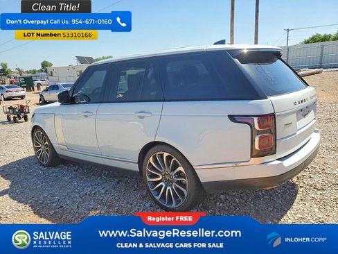 Used 2019 Land Rover Range Rover Supercharged AWD/4WD image 3
