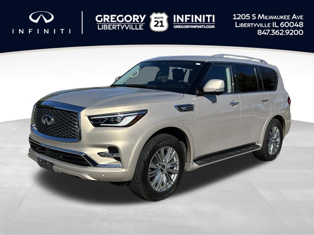 Used 2023 INFINITI QX80 Luxe w/ Cargo Package AWD/4WD image 1