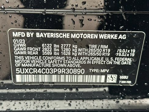 Used 2023 BMW X5 sDrive40i w/ Parking Assistance Package RWD image 29
