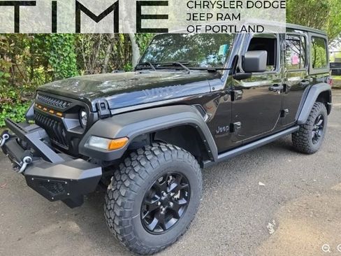 Used 2022 Jeep Wrangler Unlimited Sport AWD/4WD image 1