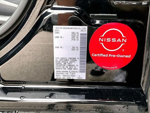 Certified 2024 Nissan Altima 2.5 SV FWD image 37