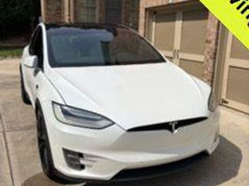 Used 2021 Tesla Model X Long Range AWD/4WD image 2